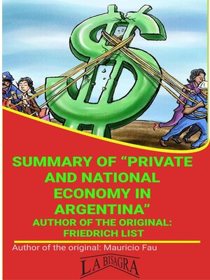 cover image of Summary of "Private and National Economy In Argentina" by Friedrich List